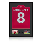 Dominik Szoboszlai Signed Liverpool 25/26 Shirt Premium Frame (ACG Cert)