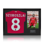 Dominik Szoboszlai Signed Liverpool 25/26 Shirt Classic Frame (ACG Cert)
