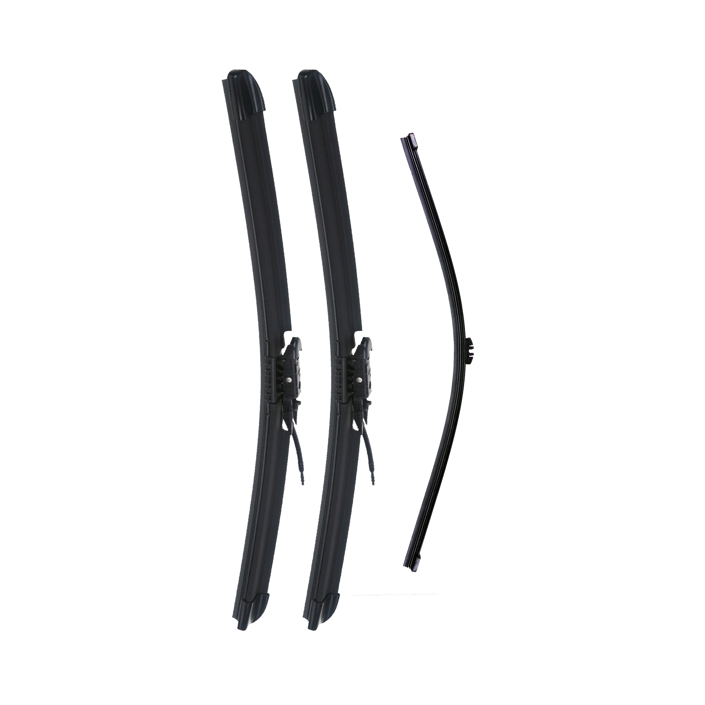 Ford S-Max MPV Oct 2018 Onwards Wiper Blade Set - Heated AQUA jet style
