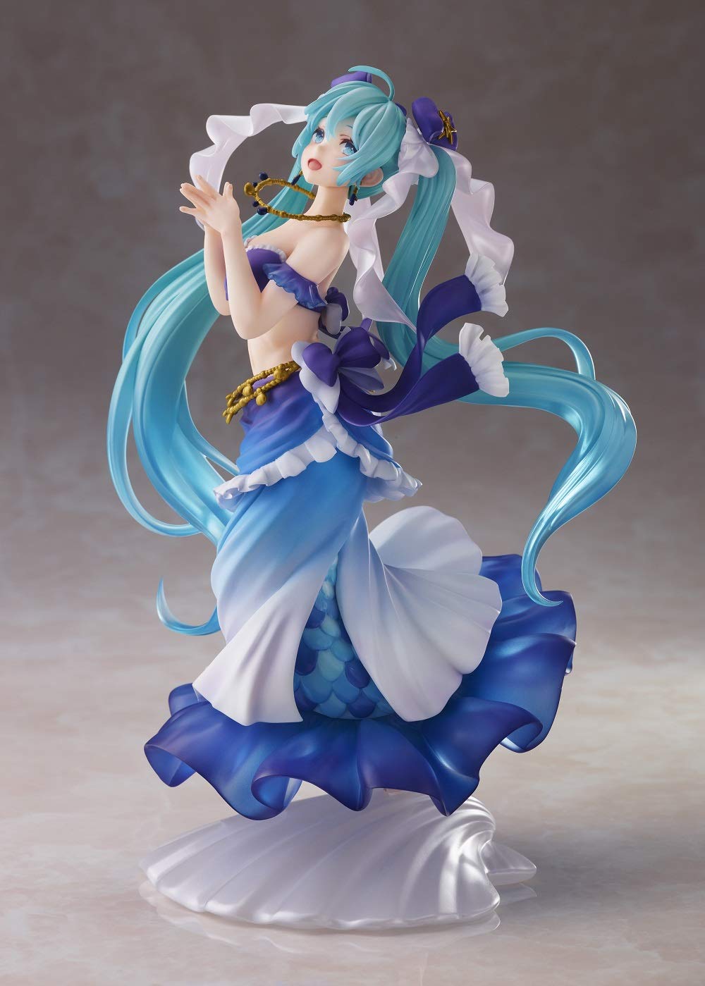 Taito Hatsune Miku Princess AMP Mermaid Figure – Collectible Toy (T83403)