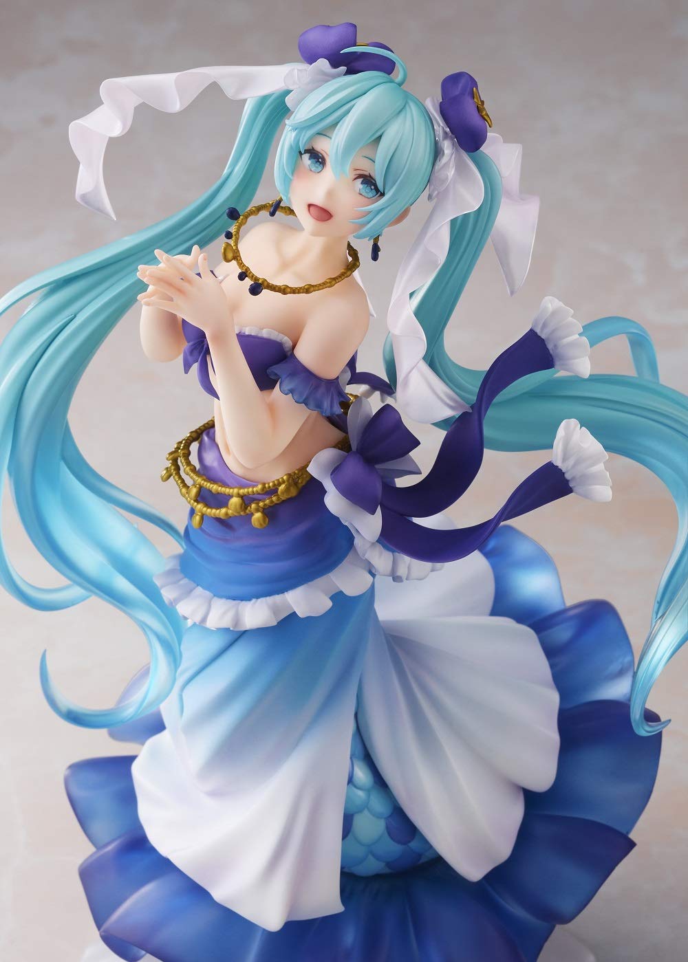 Taito Hatsune Miku Princess AMP Mermaid Figure – Collectible Toy (T83403)
