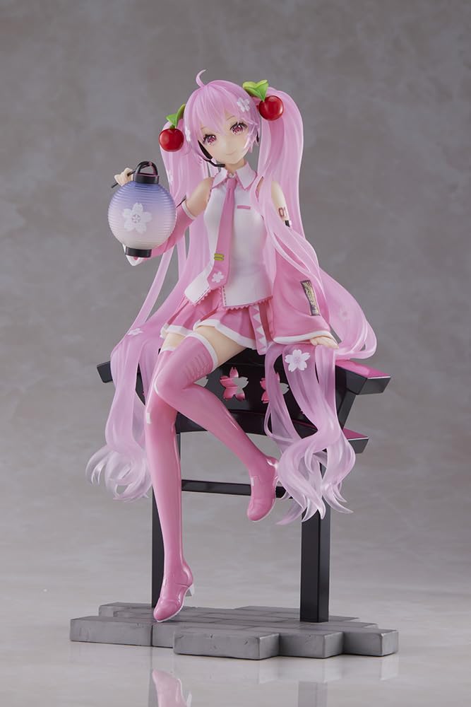 Taito Hatsune Miku Sakura Lantern ver AMP+ Figure – T40008 | Official Licensed