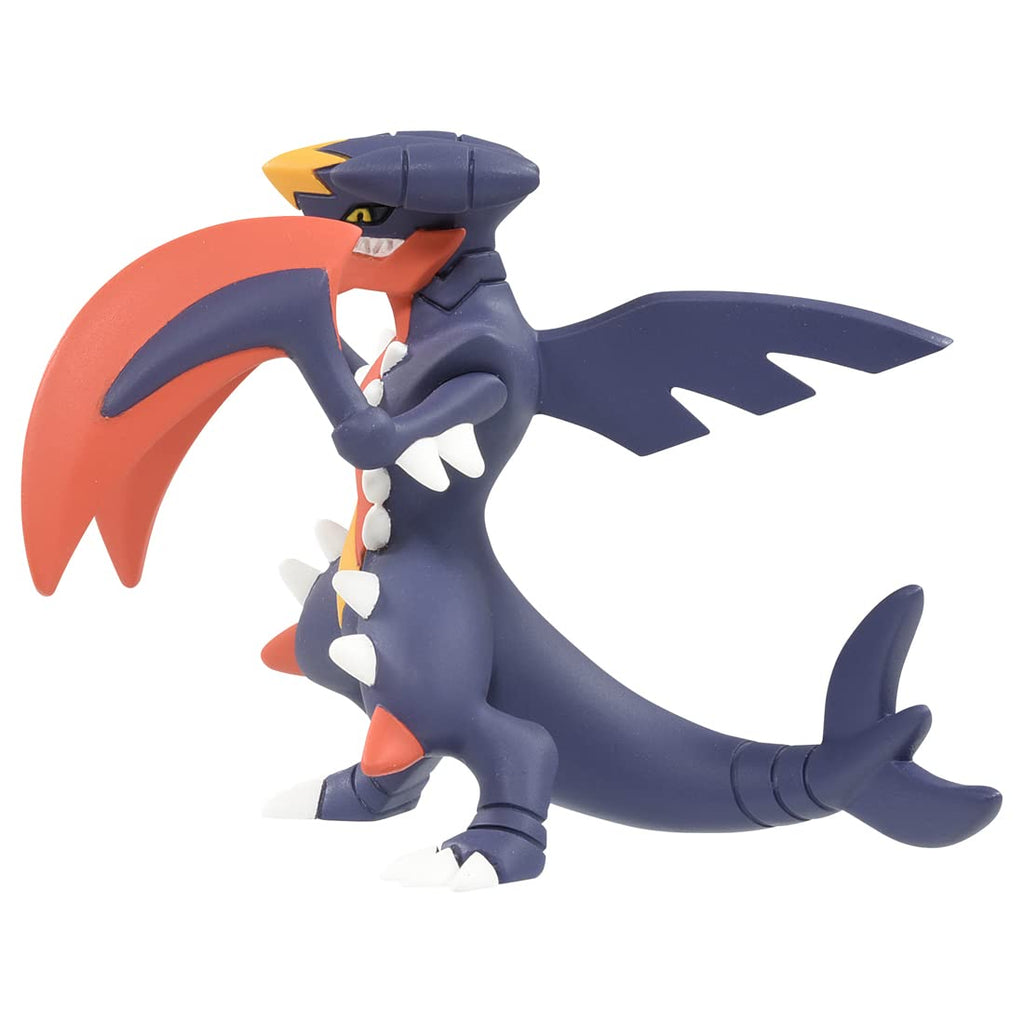 Takara Tomy Pokemon Moncolle MS-07 Mega Garchomp Carchacrok Knakrack – Collectible Figure