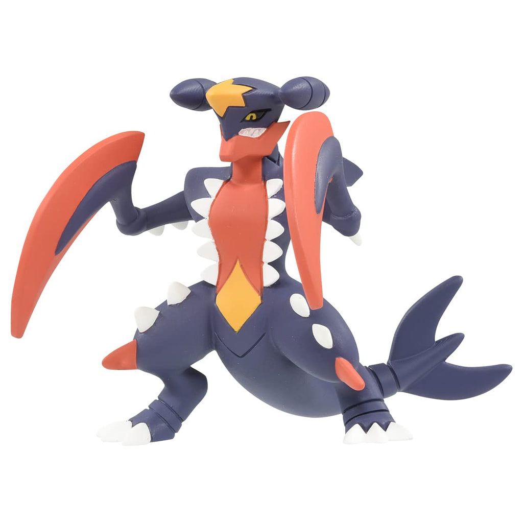 Takara Tomy Pokemon Moncolle MS-07 Mega Garchomp Carchacrok Knakrack – Collectible Figure