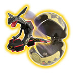 TAKARA TOMY Pokemon Moncolle Pokedelze Black Rayquaza (Ancient Pokeball) – Collectible Interactive Ball