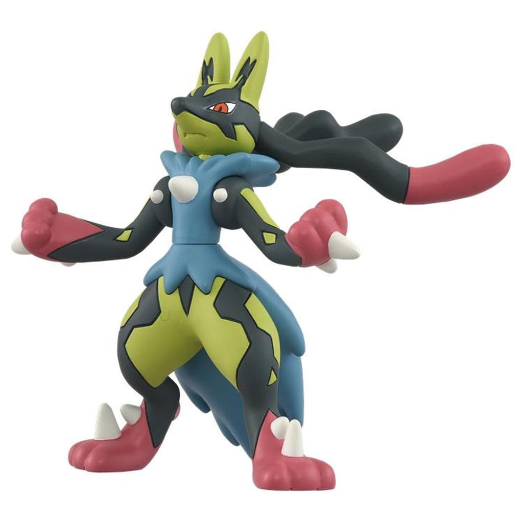 Takara Tomy Pokemon Moncolle Figure – Yellow Mega Lucario (2.6 in) | Collectible Display Figurine