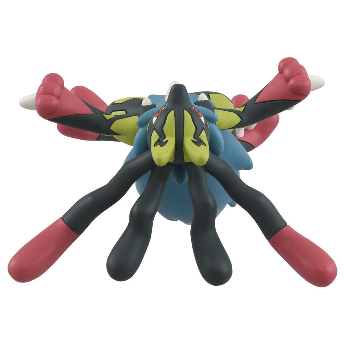 Takara Tomy Pokemon Moncolle Figure – Yellow Mega Lucario (2.6 in) | Collectible Display Figurine