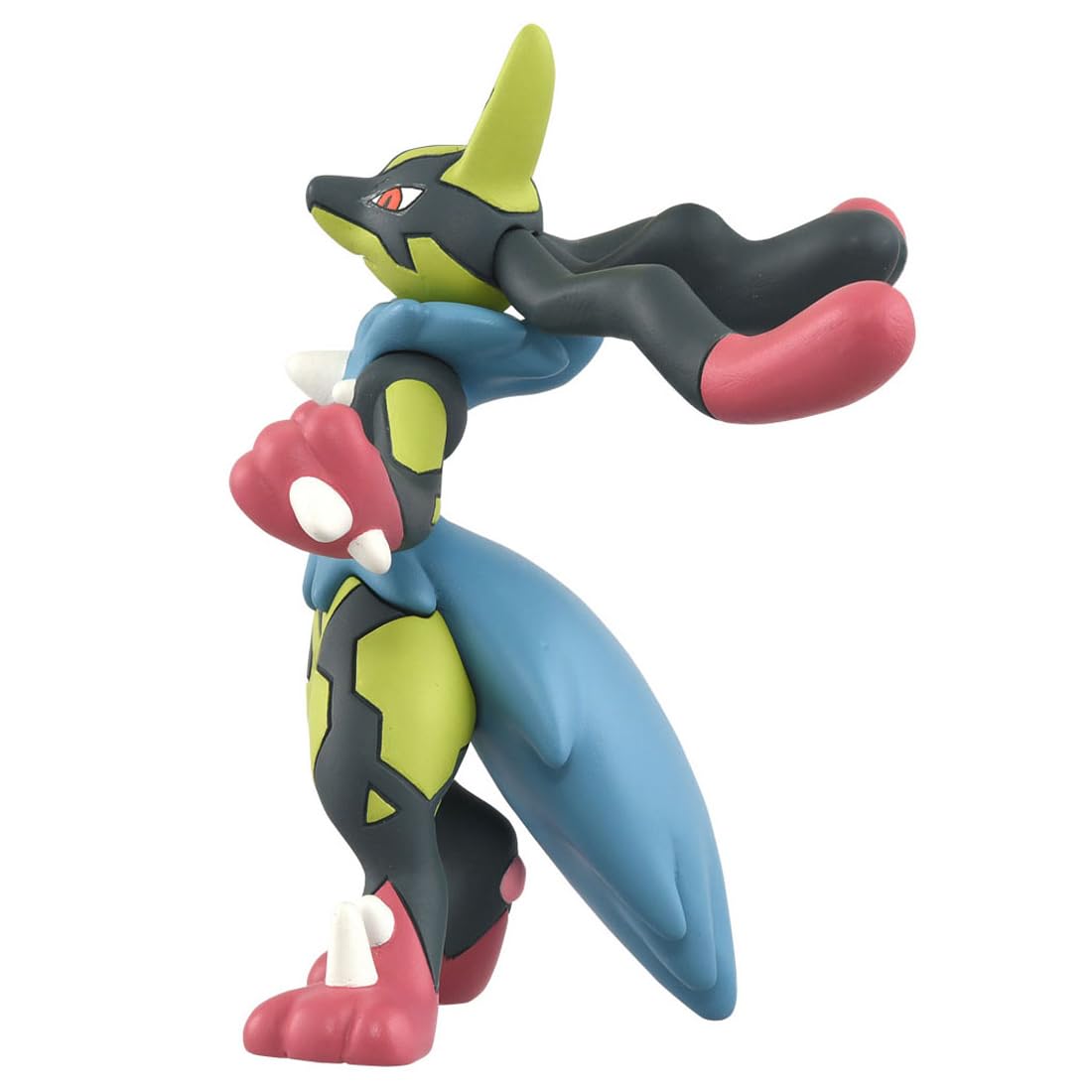 Takara Tomy Pokemon Moncolle Figure – Yellow Mega Lucario (2.6 in) | Collectible Display Figurine