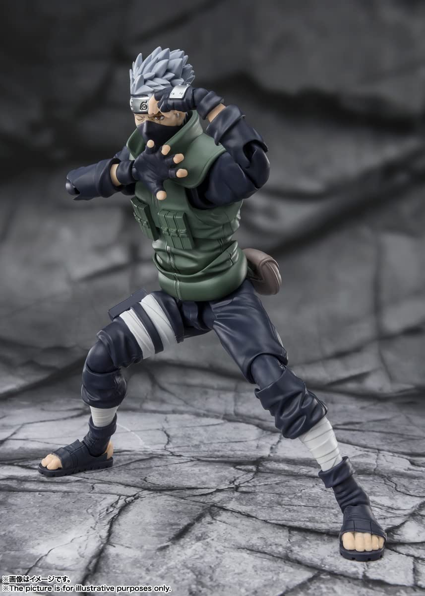 Tamashii Nations Naruto Shippuden Kakashi Hatake S.H.Figuarts Figure