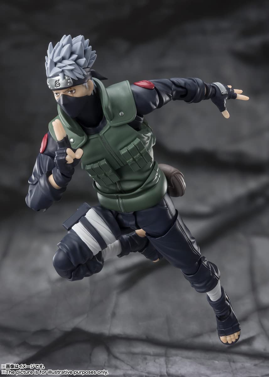 Tamashii Nations Naruto Shippuden Kakashi Hatake S.H.Figuarts Figure