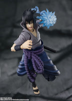 TAMASHII NATIONS Naruto Shippuden Sasuke Uchiha S.H.Figuarts Action Figure – He Who Bears All Hatred
