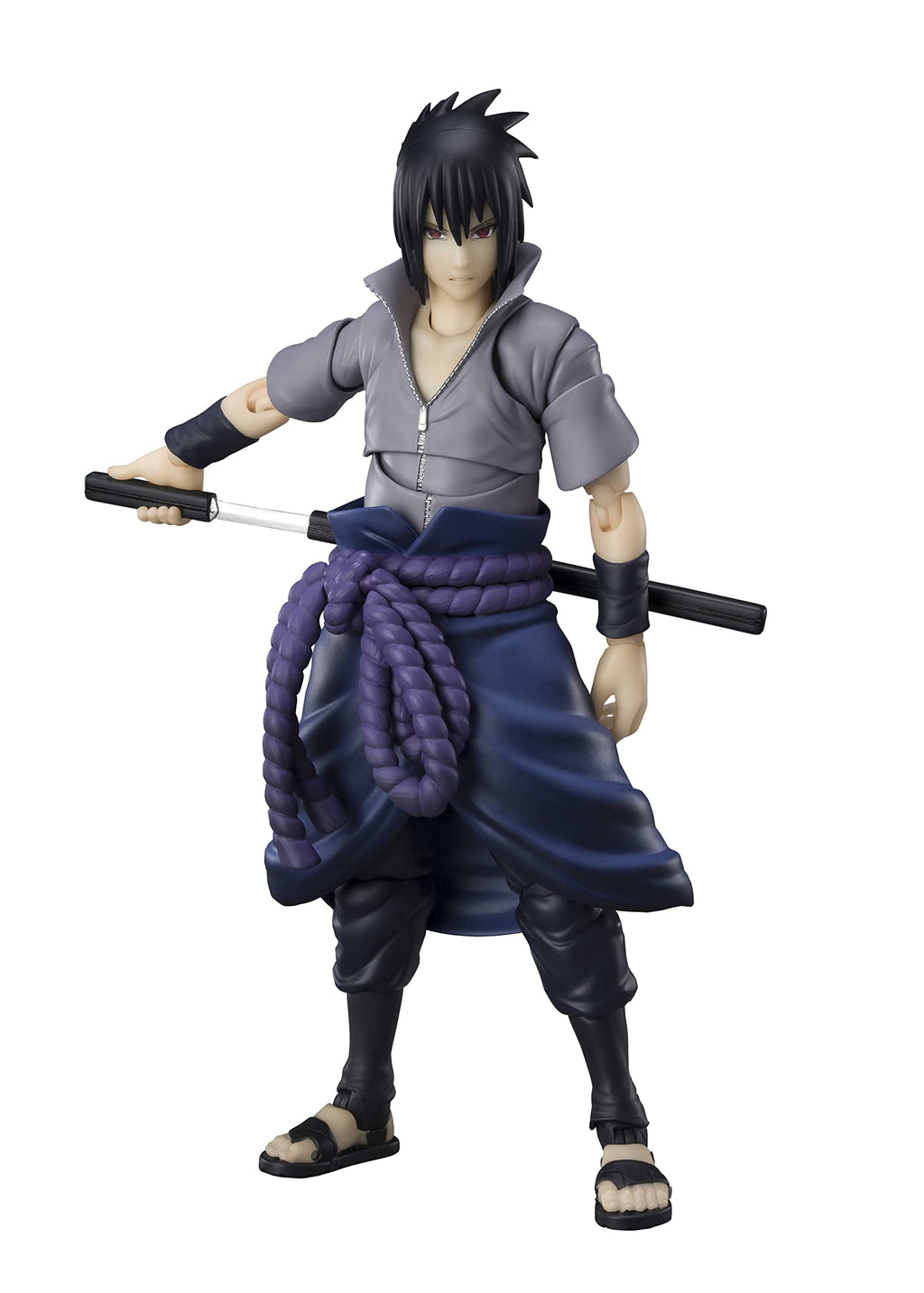 TAMASHII NATIONS Naruto Shippuden Sasuke Uchiha S.H.Figuarts Action Figure – He Who Bears All Hatred