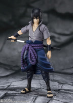 TAMASHII NATIONS Naruto Shippuden Sasuke Uchiha S.H.Figuarts Action Figure – He Who Bears All Hatred