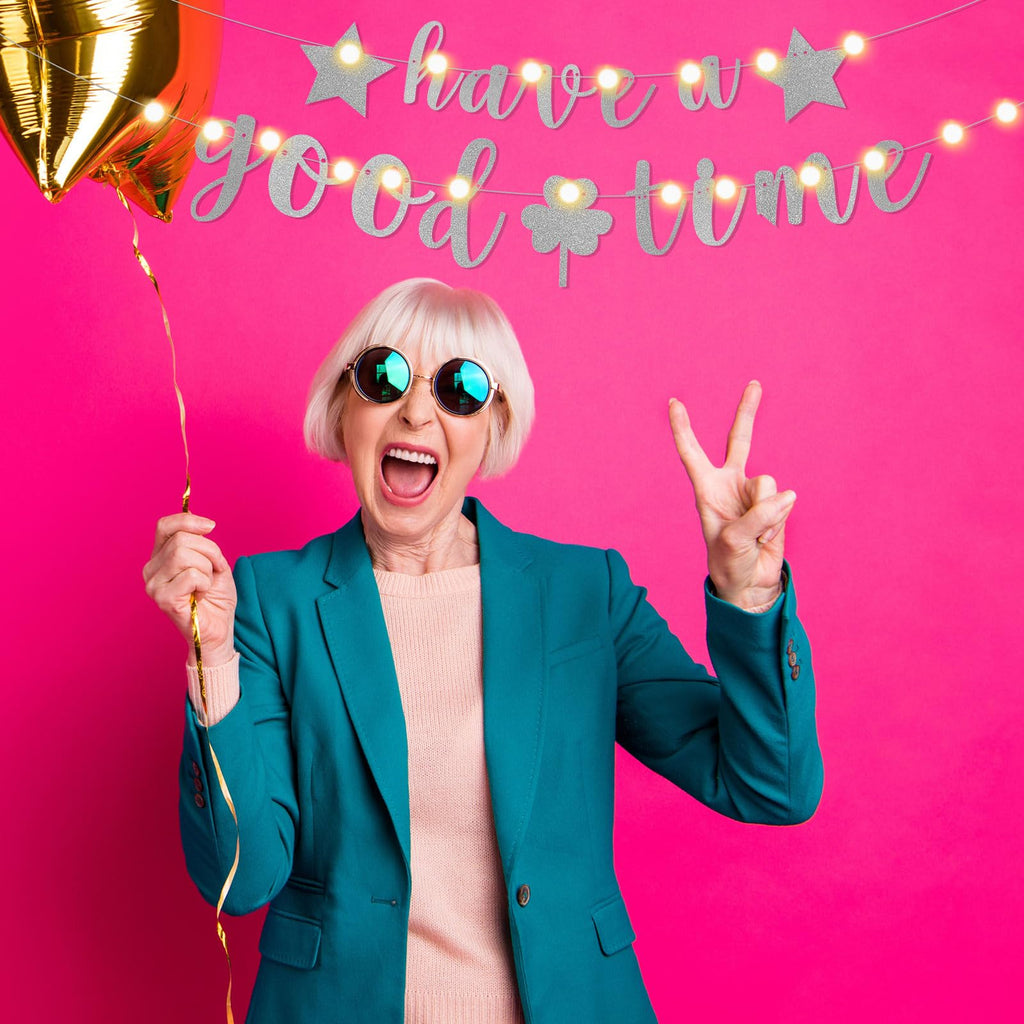 TaoBary 167 Pcs DIY Glitter Banner Kit – Customizable Birthday Banner with 162 Letters, Numbers & Symbols