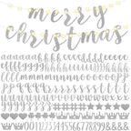 TaoBary 167 Pcs DIY Glitter Banner Kit – Customizable Birthday Banner with 162 Letters, Numbers & Symbols