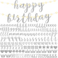 TaoBary 167 Pcs DIY Glitter Banner Kit – Customizable Birthday Banner with 162 Letters, Numbers & Symbols