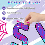 TaoBary Spider Theme 5th Birthday Banner – Pre-strung & Ready to Hang