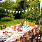 Tatuo Basketball Tablecloth 71x43 in – Disposable Plastic Table Cover for Parties