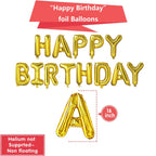 Tayuvira Happy Birthday Decorations – Romantic Balloons Set with Banner, Big Love-Bear, Red Hearts & 1000 Silk Rose Petals