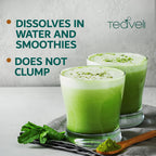 Teaveli Organic Barley Grass Juice Powder – Raw Utah-Grown, Gluten-Free Detox, 8 oz (226 g)