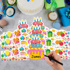 TENDFINE 36 Pack Birthday Crowns for Kids – Colorful Paper Party Hats for Classroom & Parties