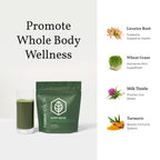 Terra Health Essentials Super Greens | Organic Greens Powder with Probiotics | 30 Servings