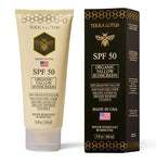 Terra Lotus Organic Tallow Sunscreen SPF 50 - Reef-Safe Mineral Defense for Face & Body (5 oz)
