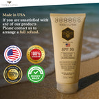 Terra Lotus Organic Tallow Sunscreen SPF 50 - Reef-Safe Mineral Defense for Face & Body (5 oz)