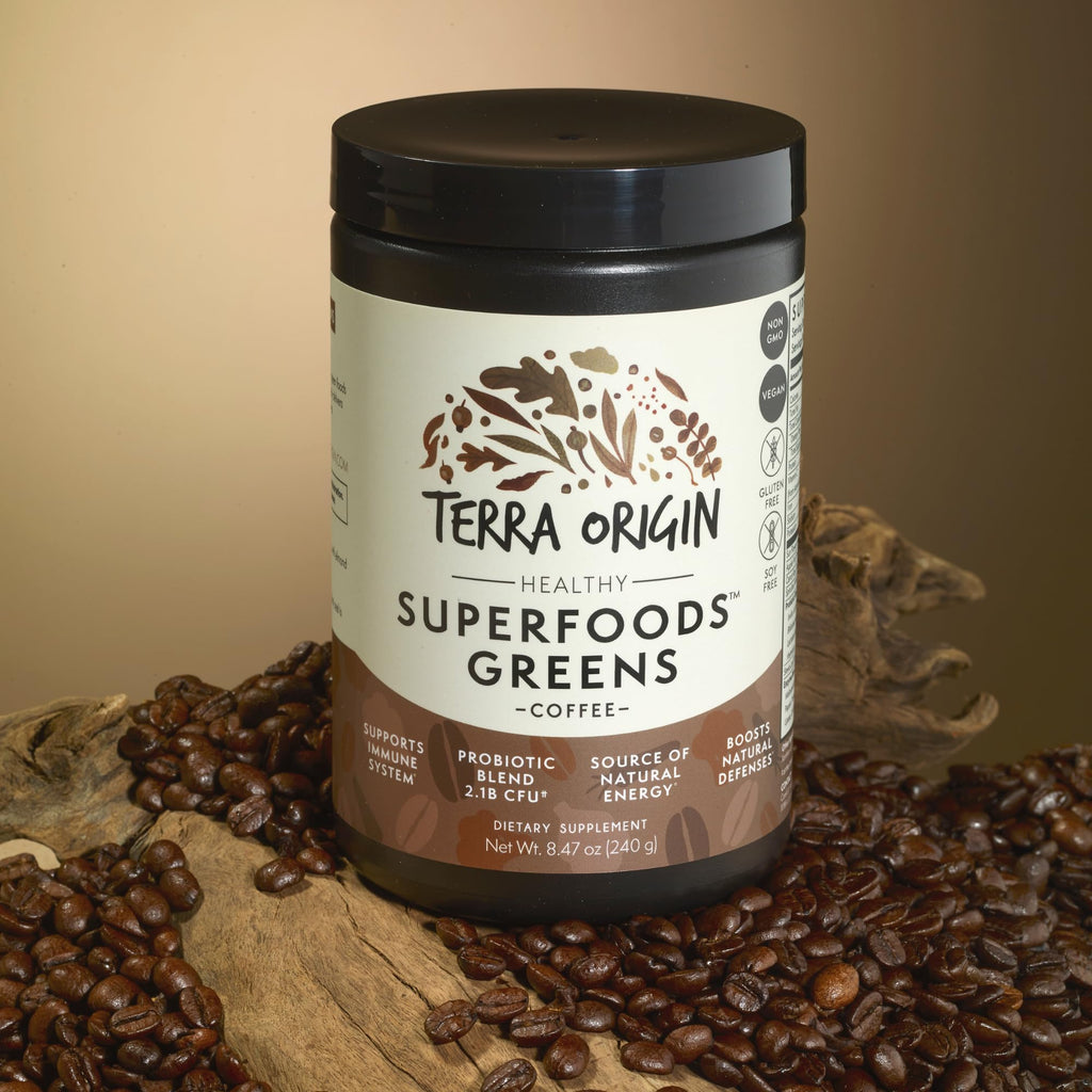 Terra Origin Greens Blend – Unterstützung für Immunsystem und Verdauung, Bio & Gentechnikfrei