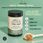 Terra Origin Greens Blend – Unterstützung für Immunsystem und Verdauung, Bio & Gentechnikfrei