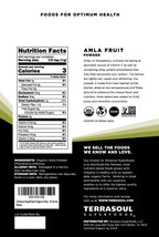 Terrasoul Organic Amla Beerenpulver (Amalaki) – 907 g, Vitamin C & Immununterstützung