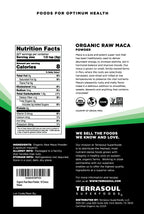 Terrasoul Superfoods Organic Raw Maca Powder, 5 Lbs - Premium Quality | to Support Increased Stamina & Energy