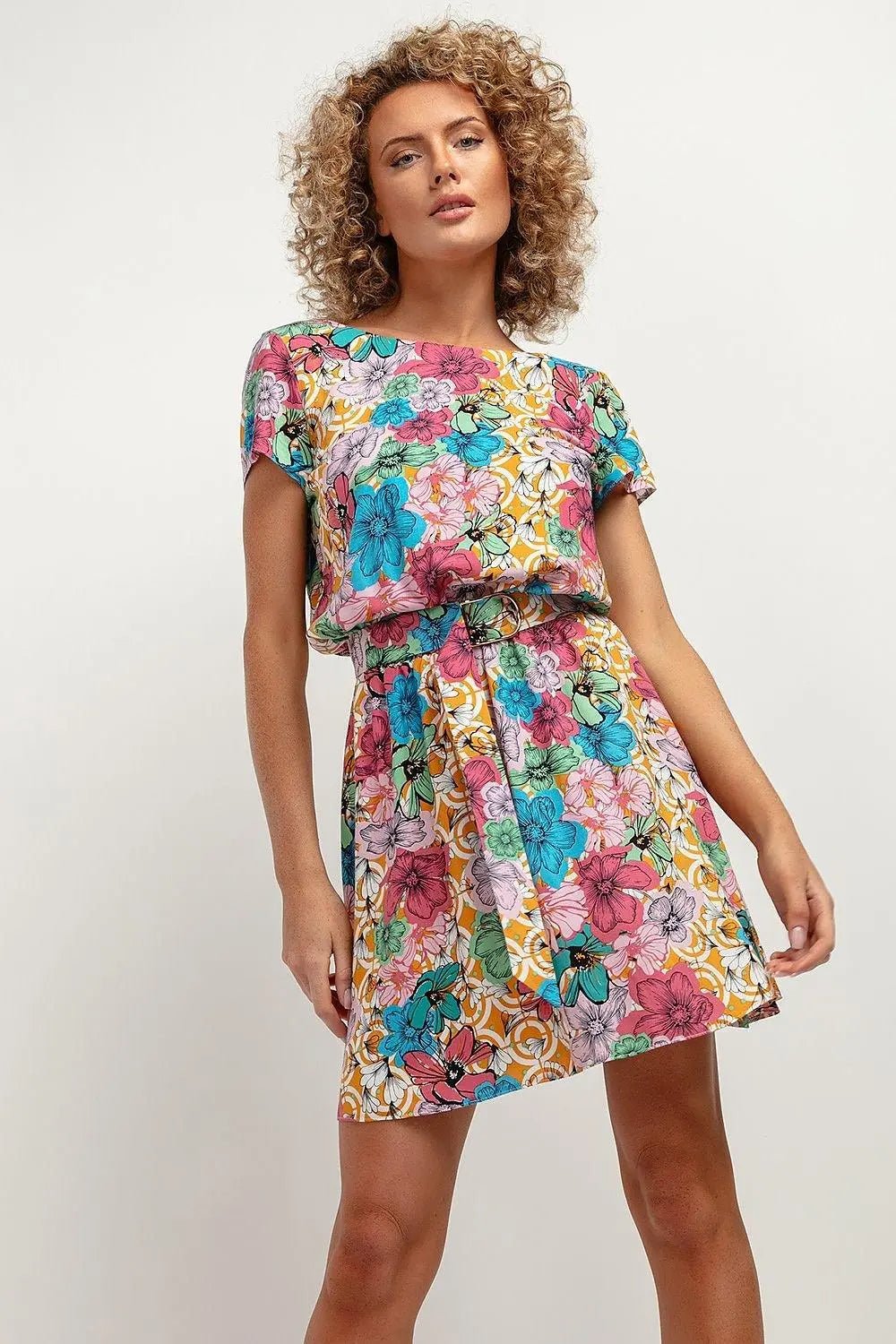 Tessita beautiful loose cut, kimono dress