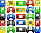 TGIQROVE 25 Pcs Video Game Keychains – Mini Gamer Party Favors, Kids Birthday Decorations & Classroom Prizes
