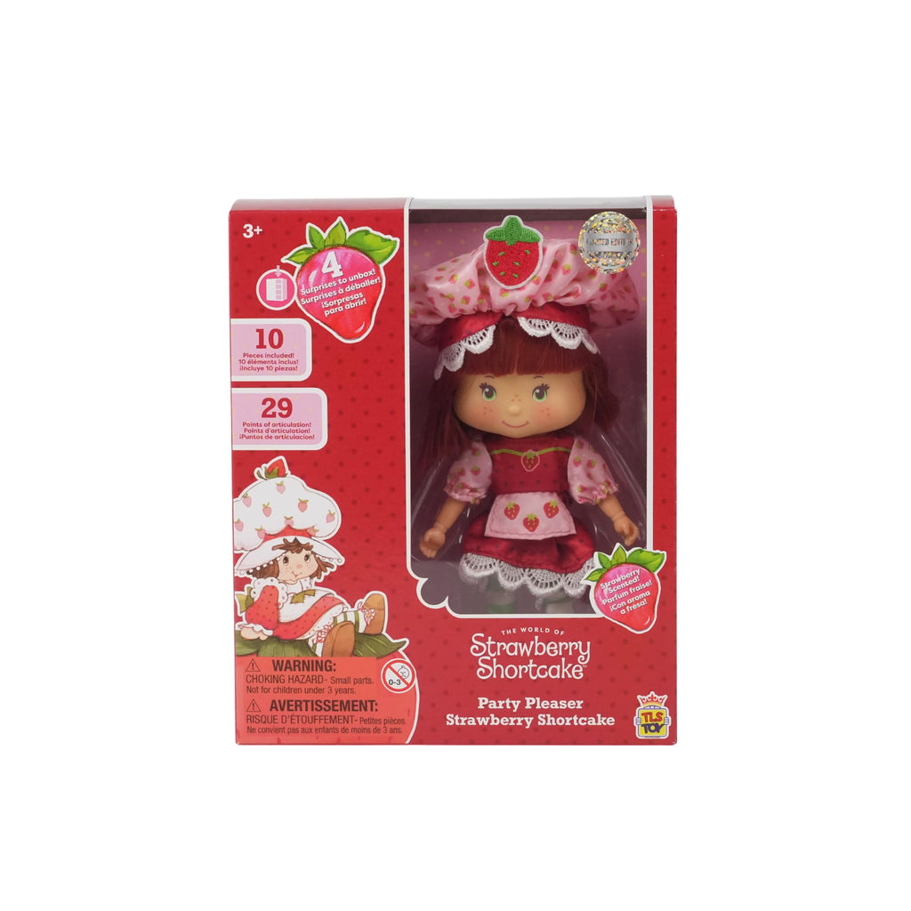 The Loyal Subjects Strawberry Shortcake 5.5-Inch Party-Pleaser Doll