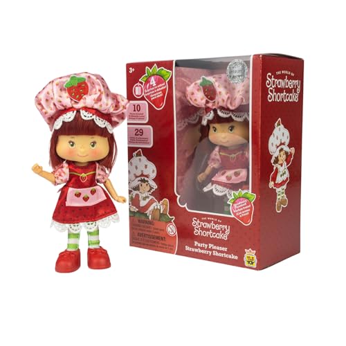 The Loyal Subjects Strawberry Shortcake 5.5-Inch Party-Pleaser Doll