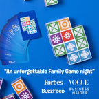 The Uzzle 3.0 Board Game – Family Puzzle for All Ages | 100 Puzzles, 4 Levels