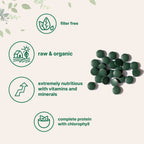 Micro Ingredients Organic Spirulina – 3000mg per Serving, 720 Tablets