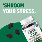 OM MUSHROOM SUPERFOOD Reishi Gummies – USA Grown Organic, 60 Count