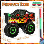 Threan Dino Monster Truck Piñata – Party Decoration & Blindfold