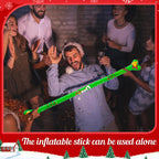 Threan 60 Inch Christmas Inflatable Limbo – Indoor/Outdoor Holiday Party Game