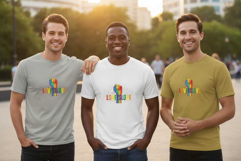 MEHZO LOVE IS LOVE Men’s Performance T-Shirt | C2 Sport 5100