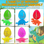 Thremhoo 30PCS Large Hatching Dinosaur Eggs — Water-Grow Dino Toys for Party Favors