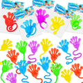 Thremhoo 40 Pcs Sticky Hands – Colorful Kids Party Favors, Classroom Prizes & Gift Bag Stuffers