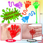 Thremhoo 40 Pcs Sticky Hands – Colorful Kids Party Favors, Classroom Prizes & Gift Bag Stuffers