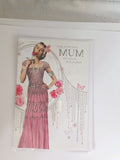 for a special  mum   art deco   on your birthday card