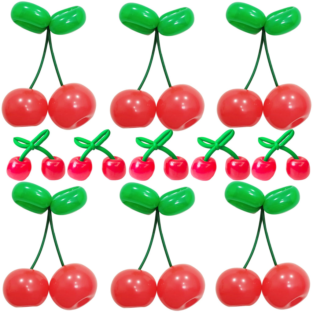 TiAaihion Cherry Balloons Kit – DIY Cherry Balloon Decor for Parties and Valentines