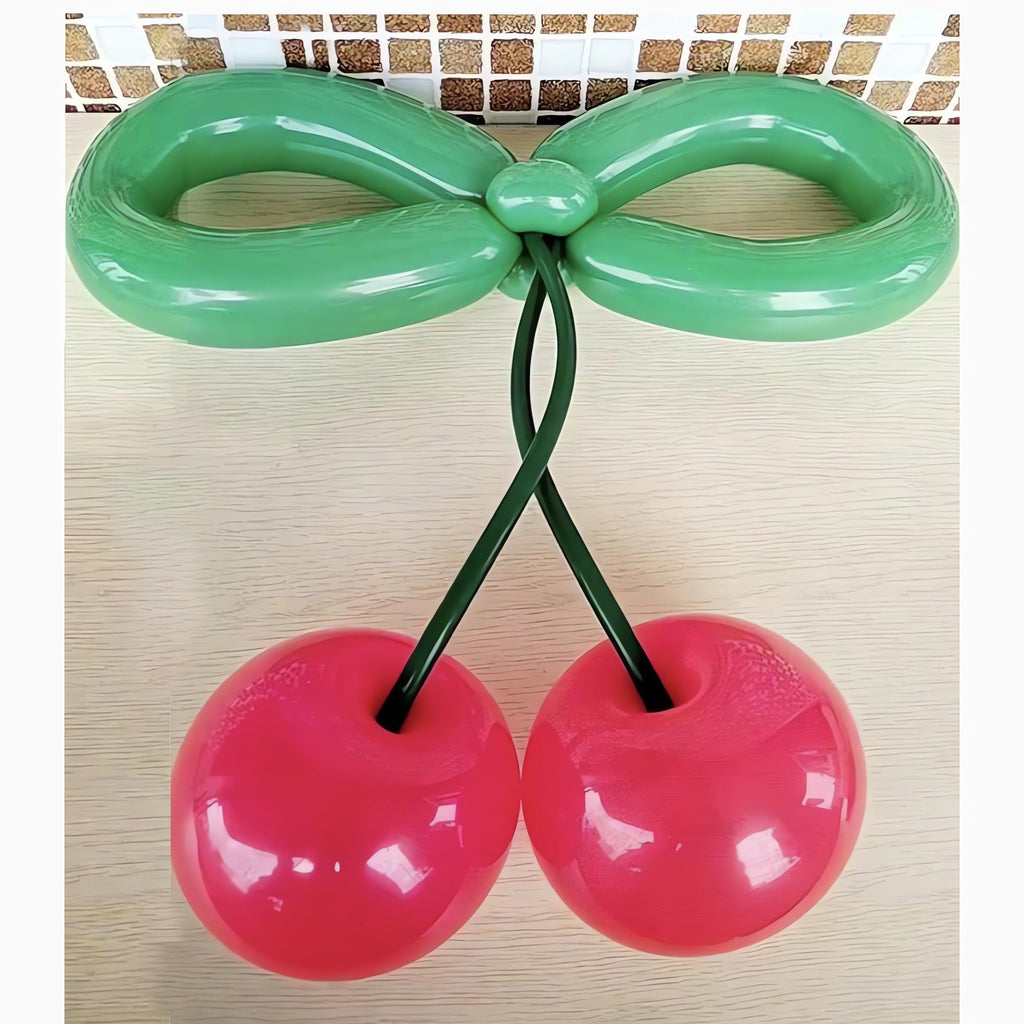 TiAaihion Cherry Balloons Kit – DIY Cherry Balloon Decor for Parties and Valentines