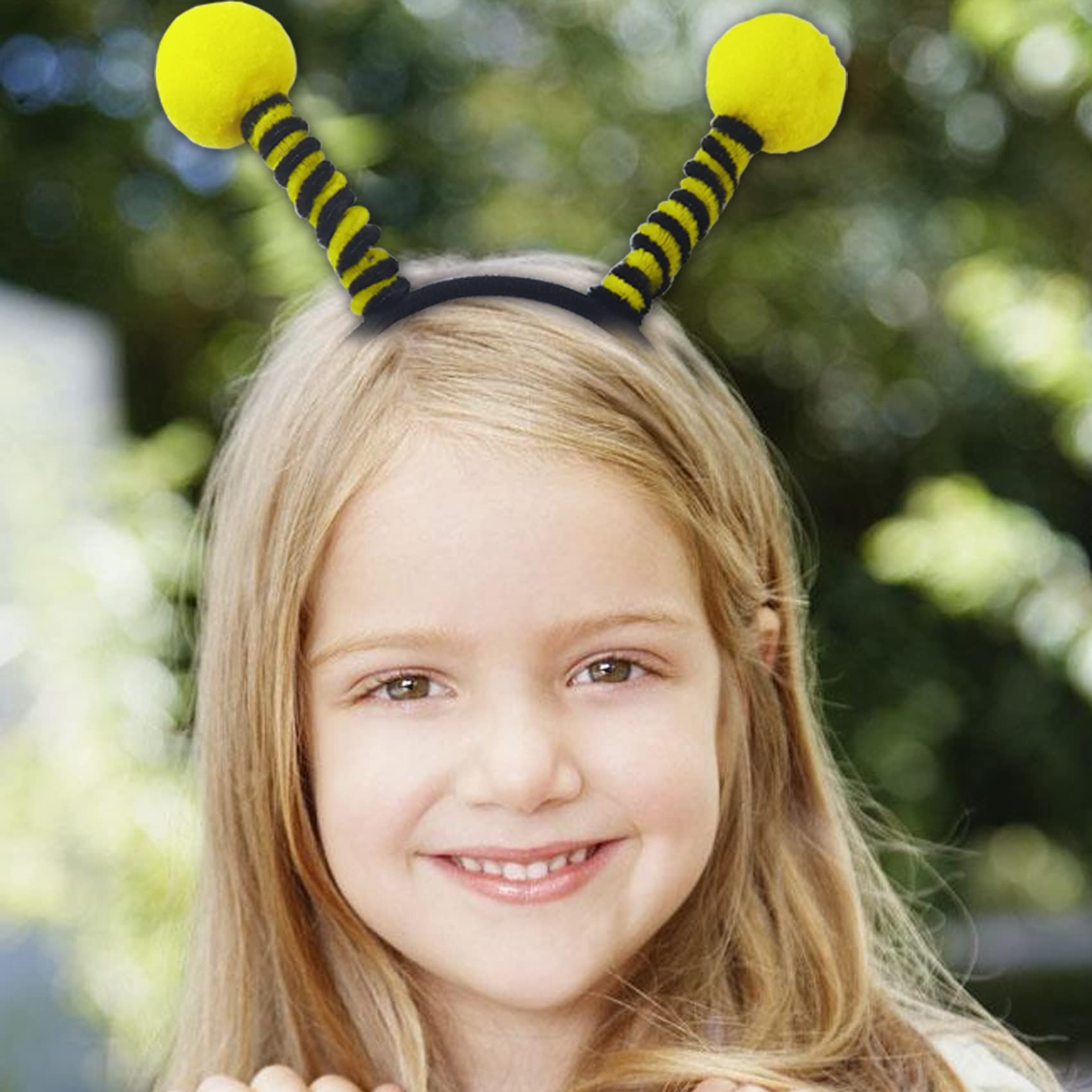 TIHOOD 14PCS Bee Tentacle Headbands – Fun Party Hair Accessories for Women & Girls