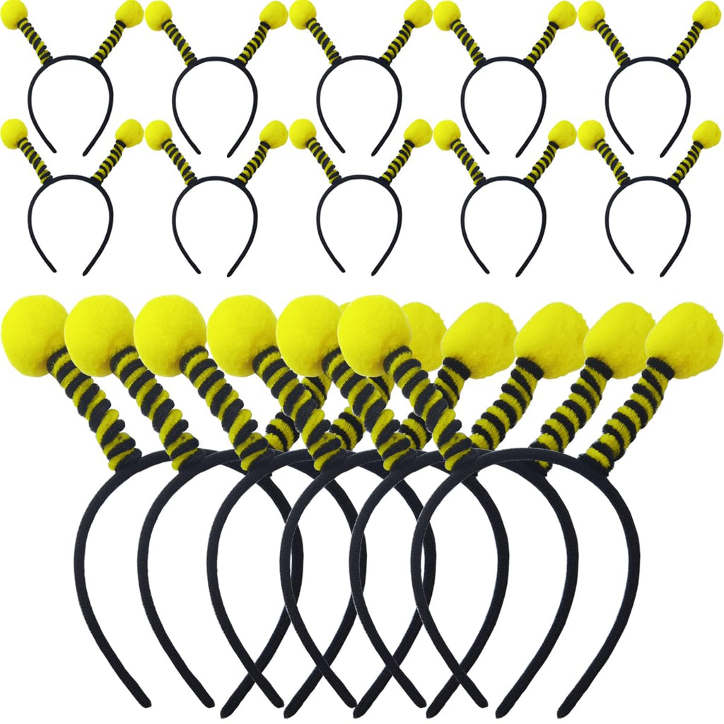 TIHOOD 14PCS Bee Tentacle Headbands – Fun Party Hair Accessories for Women & Girls